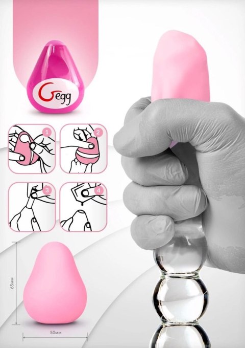 G-Egg Masturbator Pink Gvibe