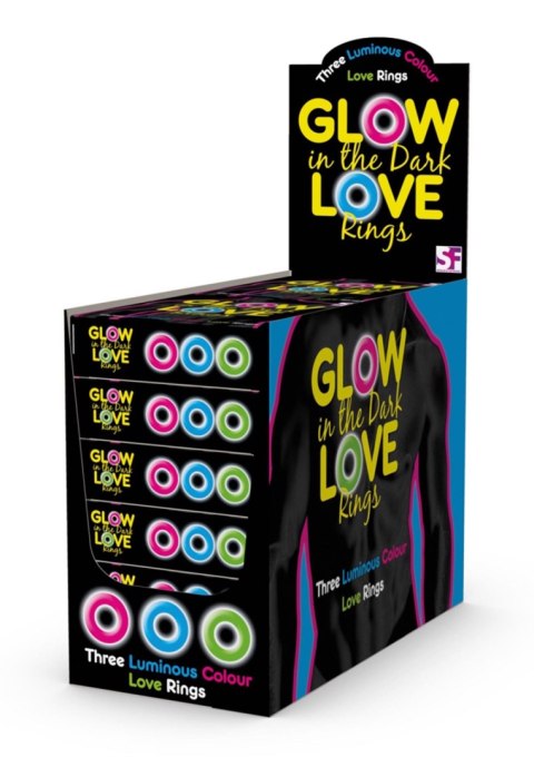 Glow In The Dark Love Rings Multicolor Spencer & Fleetwood