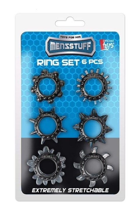 MENZSTUFF 6PC STRETCHEABLE RING SET Dream Toys