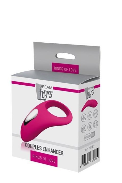 RINGS OF LOVE COUPLES ENHANCER MAGENTA Dream Toys