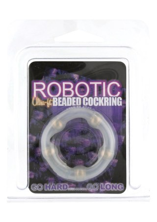 Robotic Beaded Cockring Transparent Seven Creations