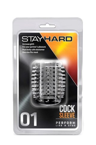 STAY HARD COCK SLEEVE 01 CLEAR Blush