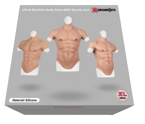 XX-DREAMSTOYS Ultra Realistic Muscle Suit Men Size XL XX-DreamyToys