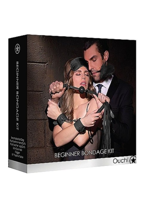 Beginners Bondage Kit - Black Ouch!