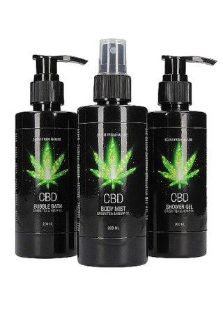 CBD - Bath and Shower - Care set - Green Tea Hemp Oil Pharmquests