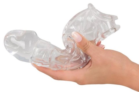 Crystal Clear Penis Sleeve wit Crystal