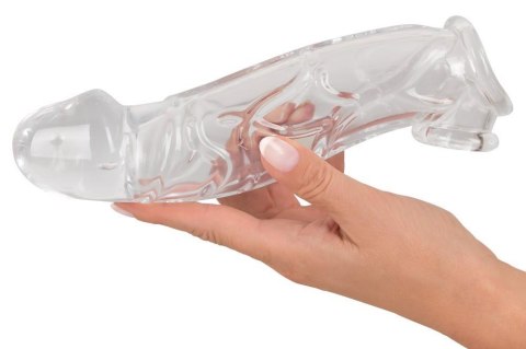 Crystal Clear Penis Sleeve wit Crystal