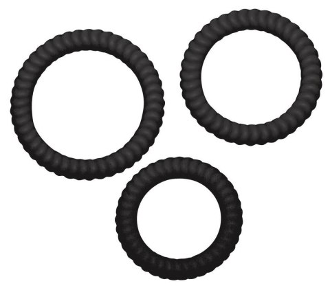 Lust 3 Cock Rings black You2Toys