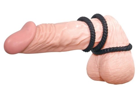 Lust 3 Cock Rings black You2Toys