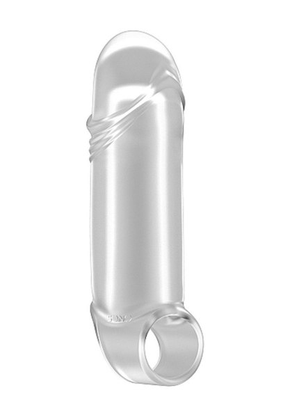 No.35 - Stretchy Thick Penis Extension - Translucent Sono