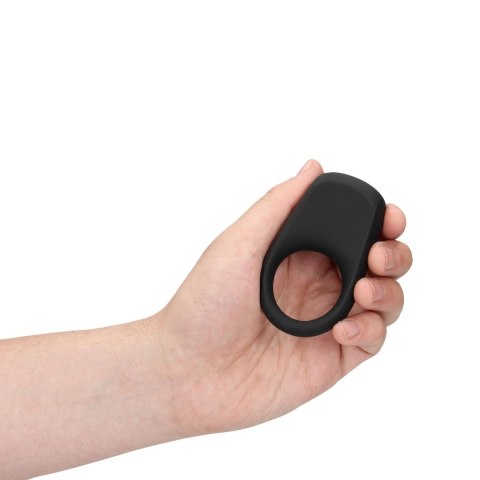 Vibrating Cock Ring - Licorice Black Loveline