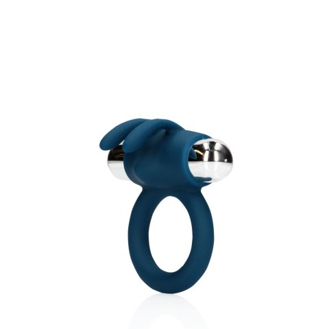 Vibrating Rabbit Cock Ring - Baltic Blue Loveline