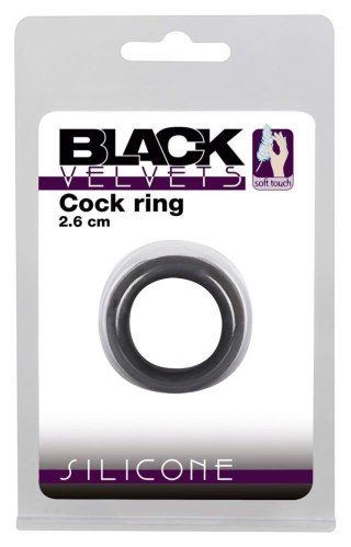 Black Velvets Cock Ring 2.6 cm Black Velvets