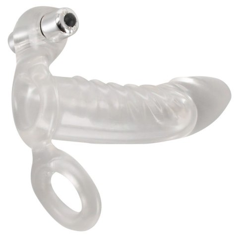 Crystal Clear Vibrating Sleeve Crystal