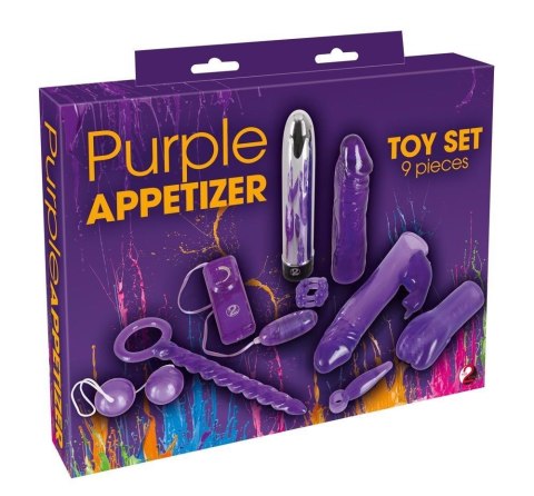 Purple Appetizer 9-piece set You2Toys