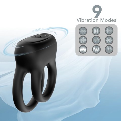 Dualo Black, 9 vibration functions B - Series Joy