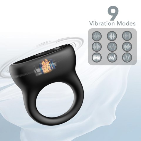 Oring Black, 9 vibration functions B - Series Joy