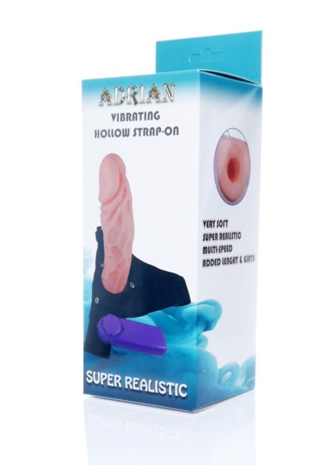 Proteza-Hollow Strap-on Adrian vibrating B - Series EasyLove