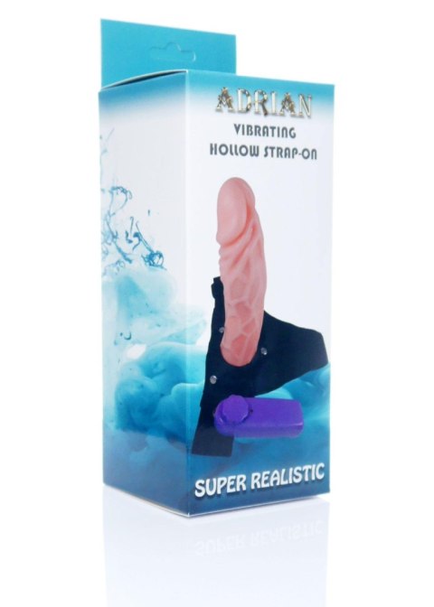 Proteza-Hollow Strap-on Adrian vibrating B - Series EasyLove