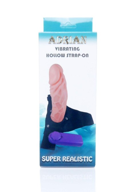 Proteza-Hollow Strap-on Adrian vibrating B - Series EasyLove