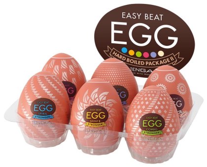 Tenga Egg HB Package II 6pcs Tenga