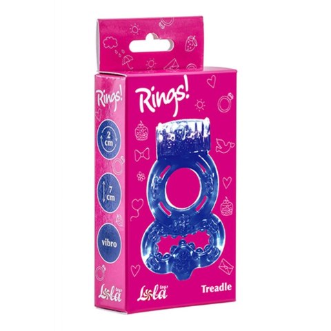 Cockring Rings Treadle purple Lola Toys