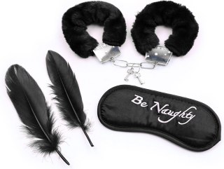 Fetish Fever - Bondage Set - 4 pieces - Black Fetish Fever