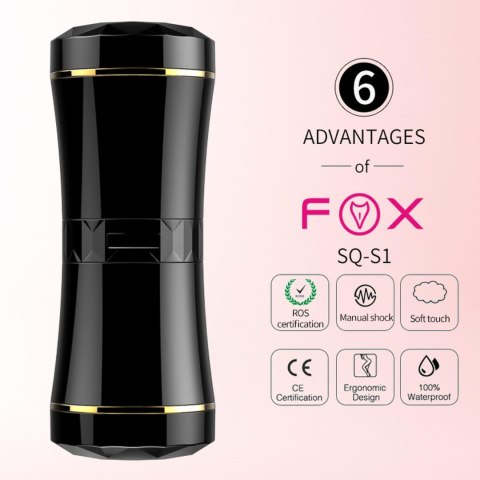 Masturbator-Masturbation Cup - Double Ends B - Series Fox