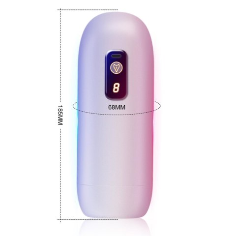 Masturbator- USB Rechargeable, 8 vibration functions B - Series Fox