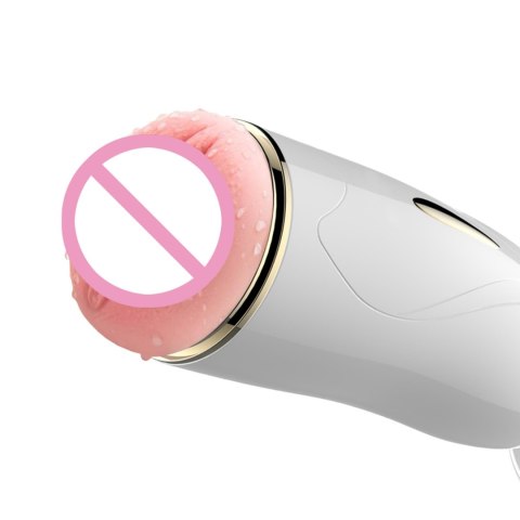 Masturbator-Vibrating Masturbation Cup USB 7 + Interactive Function / Talk Mode B - Series Fox