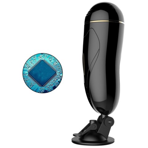 Masturbator-Vibrating Masturbation Cup USB 7 + Interactive Function / Talk Mode B - Series Fox