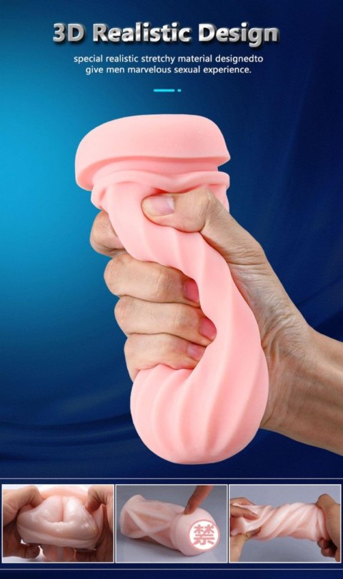 Masturbator-Vibration 7, 7 Sucking modes, Hand B - Series Fox