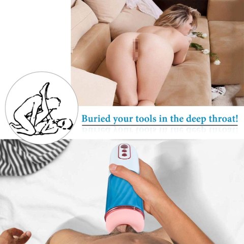 Masturbator-Vibration 7, 7 Sucking modes, Hand B - Series Fox