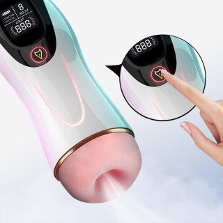 Masturbator-Vibration 8 Vibration modes + Interactive function B - Series Fox