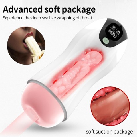 Masturbator-Vibration 8 Vibration modes + Interactive function B - Series Fox