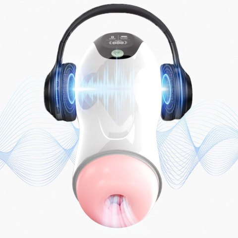 Masturbator-Vibration 8 Vibration modes + Interactive function B - Series Fox