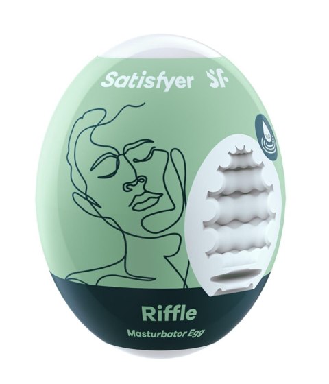 Masturbator Egg Single (Riffle) Satisfyer