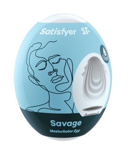 Masturbator Egg Single (Savage) Satisfyer