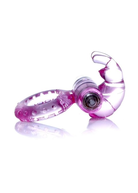 Pierścień-Rabbit Vibro CockRing Pink B - Series EasyLove