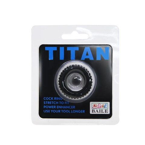 BAILE- TITAN Cocck Ring Black Baile