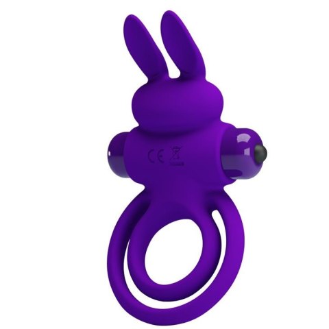 PRETTY LOVE - VIBRANT PENIS RING III 10 Functions Purple Pretty Love