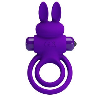 PRETTY LOVE - VIBRANT PENIS RING III 10 Functions Purple Pretty Love