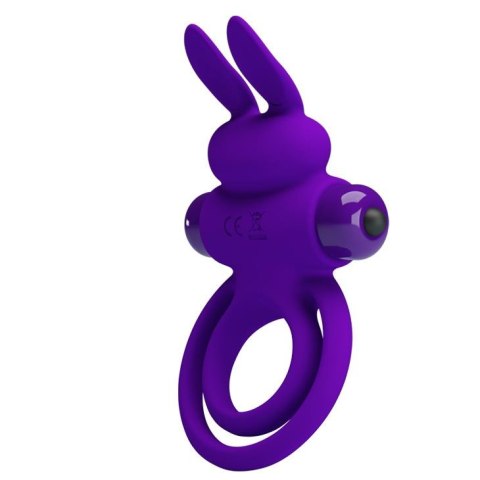 PRETTY LOVE - VIBRANT PENIS RING III 10 Functions Purple Pretty Love