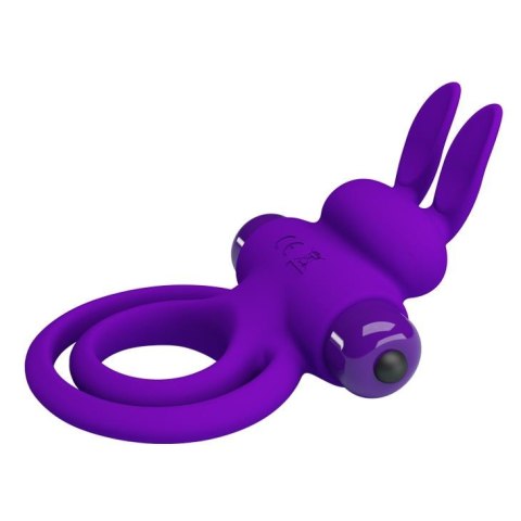 PRETTY LOVE - VIBRANT PENIS RING III 10 Functions Purple Pretty Love