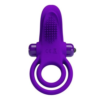 PRETTY LOVE - VIBRANT PENIS RING Purple- 10 function vibrations Pretty Love