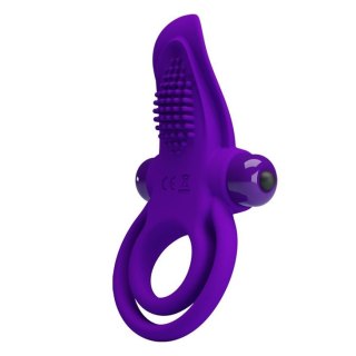 PRETTY LOVE - VIBRANT PENIS RING Purple- 10 function vibrations Pretty Love