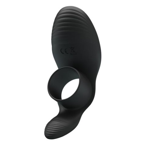 PRETTY LOVE - Vibration Penis Sleeve 7 FUNCTIONS BLACK Pretty Love