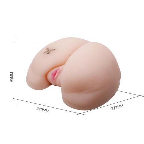 BAILE -REALISTIC VAGINA AND ASS, Vibration Rotation Heating function Sex talk Baile