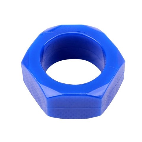 Nust Bolts Cock Ring-Blue Get Lock