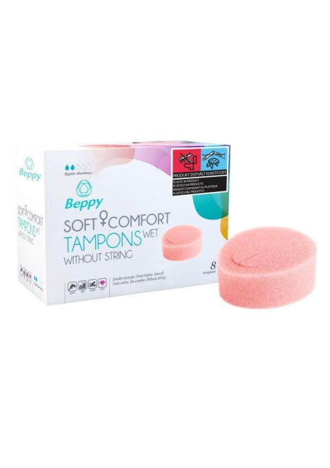 Beppy Soft & Comfort Wet 8pcs Natural Beppy